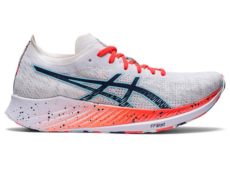 Sapatilhas Running Asics MAGIC SPEED Mulher Branco, 3873A175.858